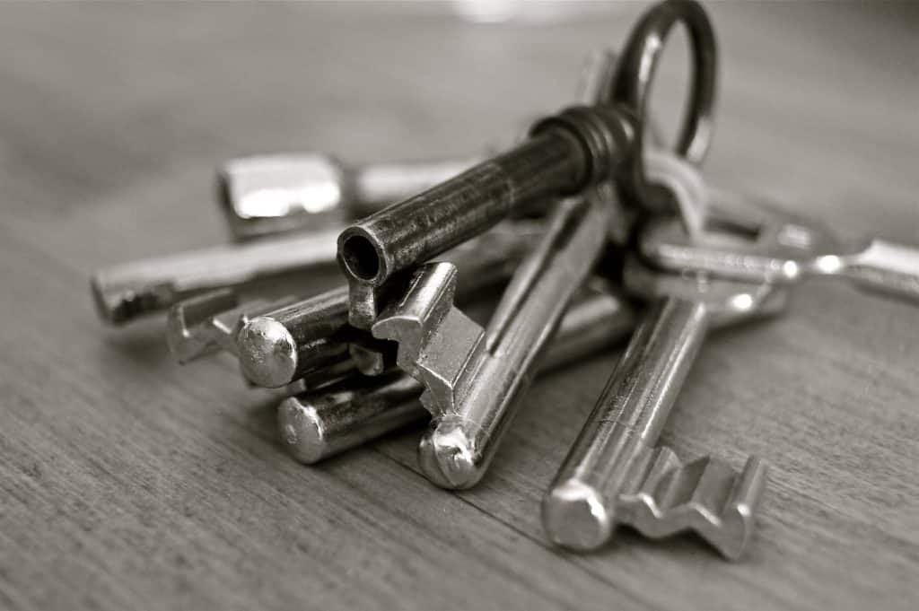key metal home security